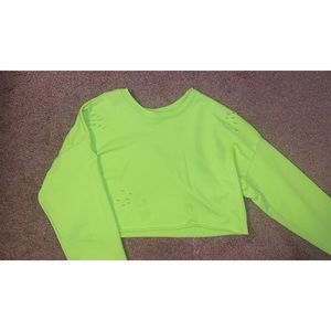 forever 21 crop tee